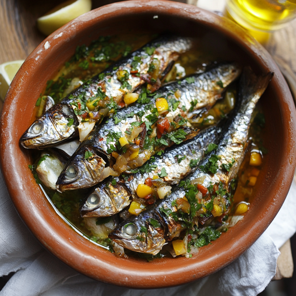 merluza en salsa española