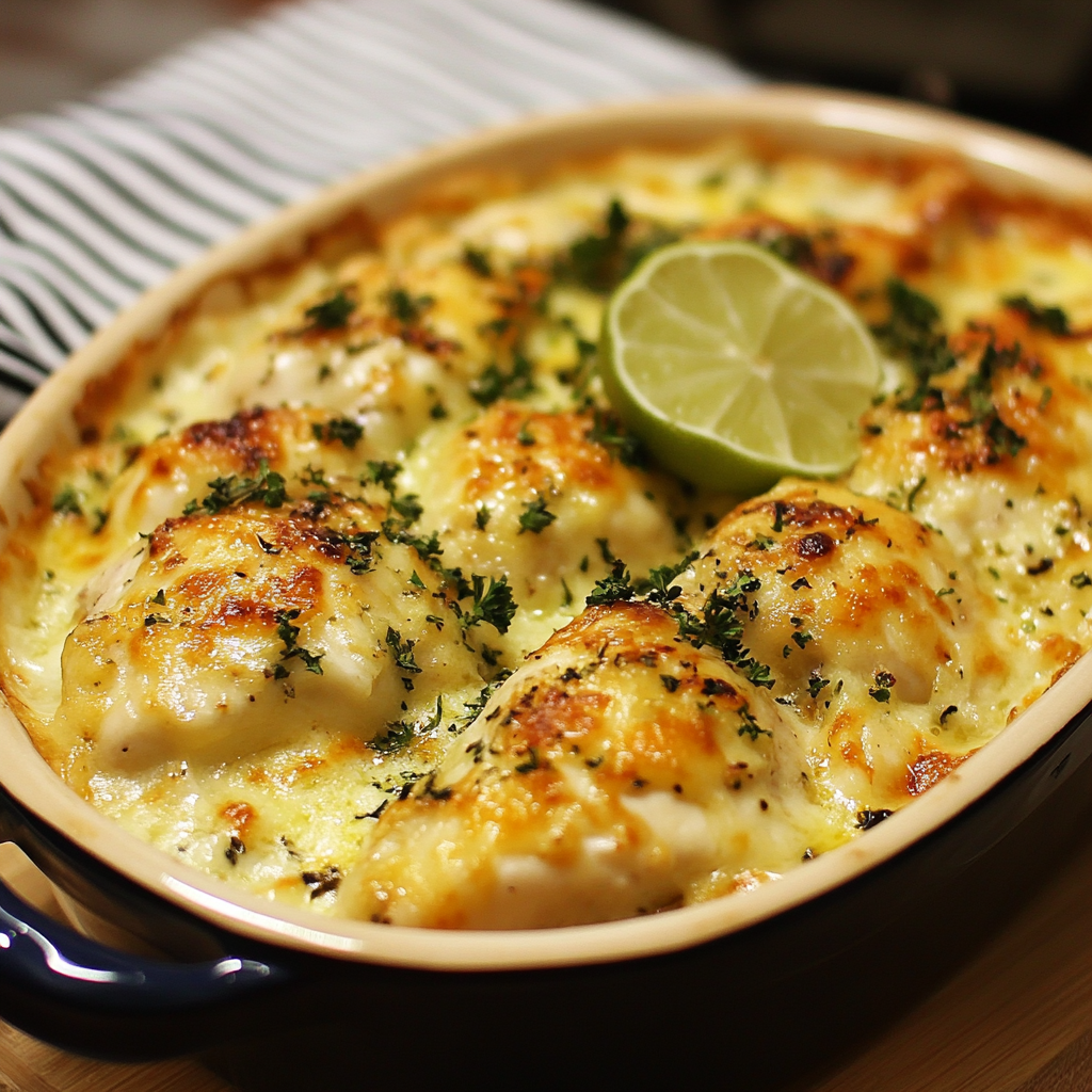 pollo al horno con limon